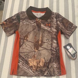 Boys Under Armour polo